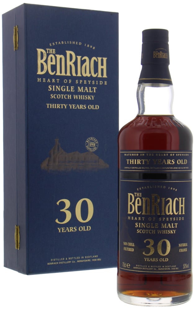 Benriach - 30 Years Old 2012 Edition 50% NV In Original Box 10069