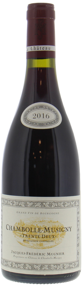 Jacques-Frédéric Mugnier - Chambolle Musigny Trente Deux 2016 From Original Wooden Case