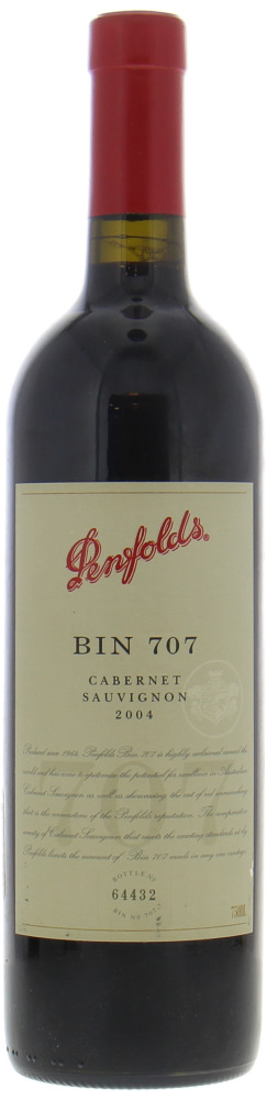 Penfolds - Bin 707 2004 From Original Wooden Case