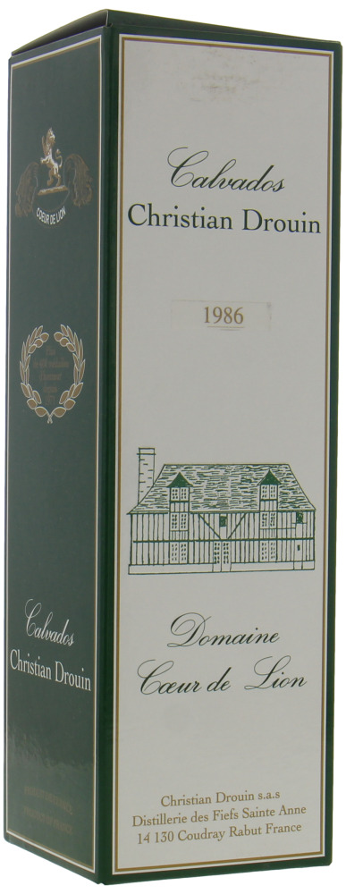 Christian Drouin - Vintage Calvados   1986
