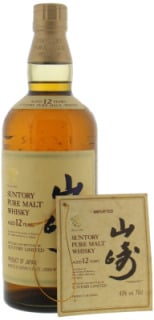 Yamazaki - 12 Years Old Suntory Pure Malt Whisky 43% NV