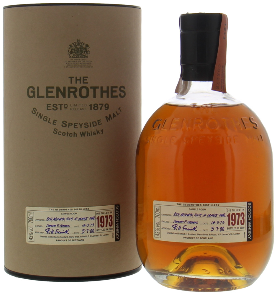 Glenrothes - 1973 Restricted Release 43% 1973 In Original Container