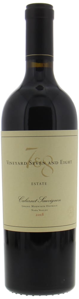 Vineyard 7 & 8 - Estate Cabernet Sauvignon 2018 Perfect