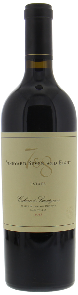Vineyard 7 & 8 - Estate Cabernet Sauvignon 2012 Perfect