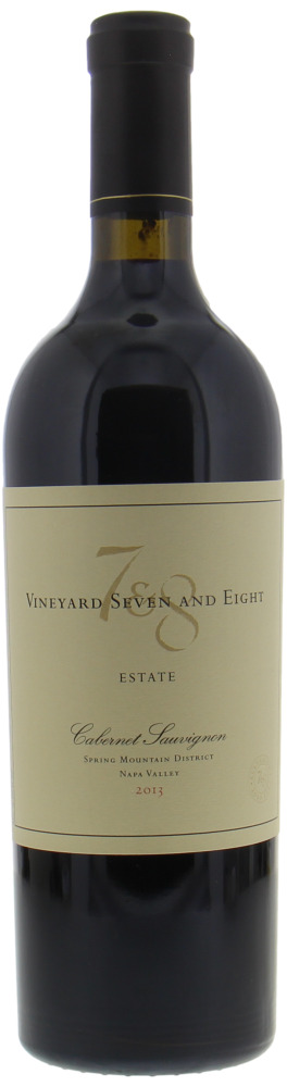 Vineyard 7 & 8 - Estate Cabernet Sauvignon 2013 Perfect