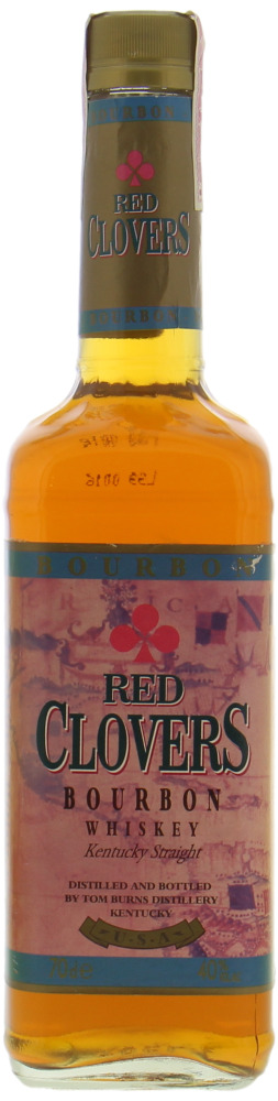 Tom Burns Distillery - Red Clovers Bourbon Whiskey 40% NV Perfect