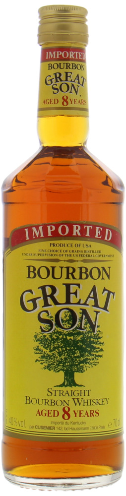 Great Son - Straight Kentucky Bourbon 8 Years Old 40% NV Perfect