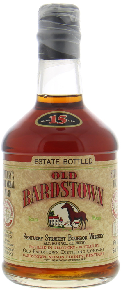 Old Bardstown Distilling Company - Old Bardstown 15 Years Old 50.5% 1995 Minor tear in the original wax seal
