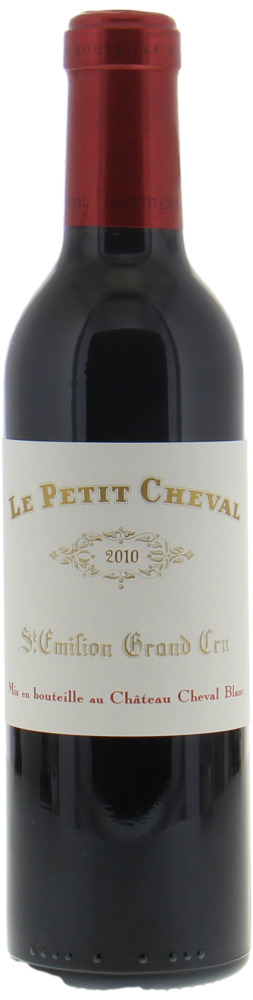 Chateau Cheval Blanc - Le Petit Cheval 2010 From Original Wooden Case
