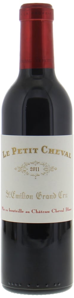 Chateau Cheval Blanc - Le Petit Cheval 2011 From Original Wooden Case