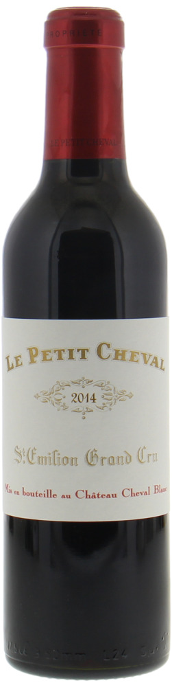 Chateau Cheval Blanc - Le Petit Cheval 2014 From Original Wooden Case