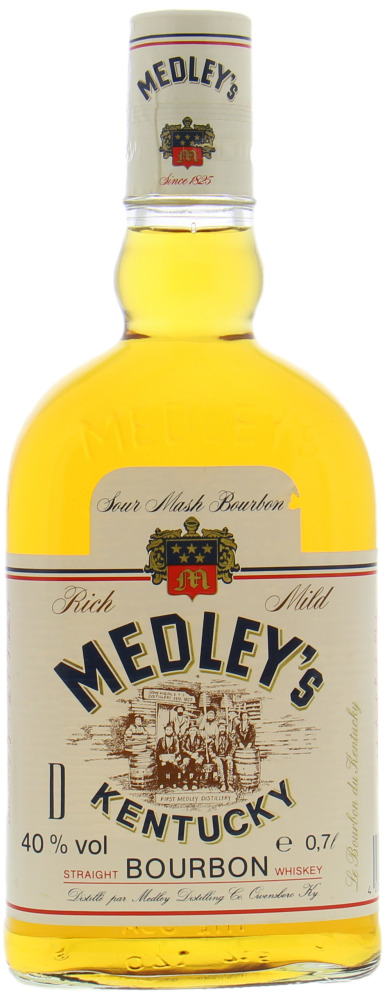 Medley's - Kentucky Straight Bourbon Whiskey White Label 40% NV Perfect