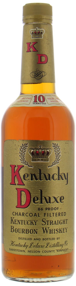 Kentucky Deluxe Distilling - Kentucky Deluxe 10 Years Old 43% NV Perfect