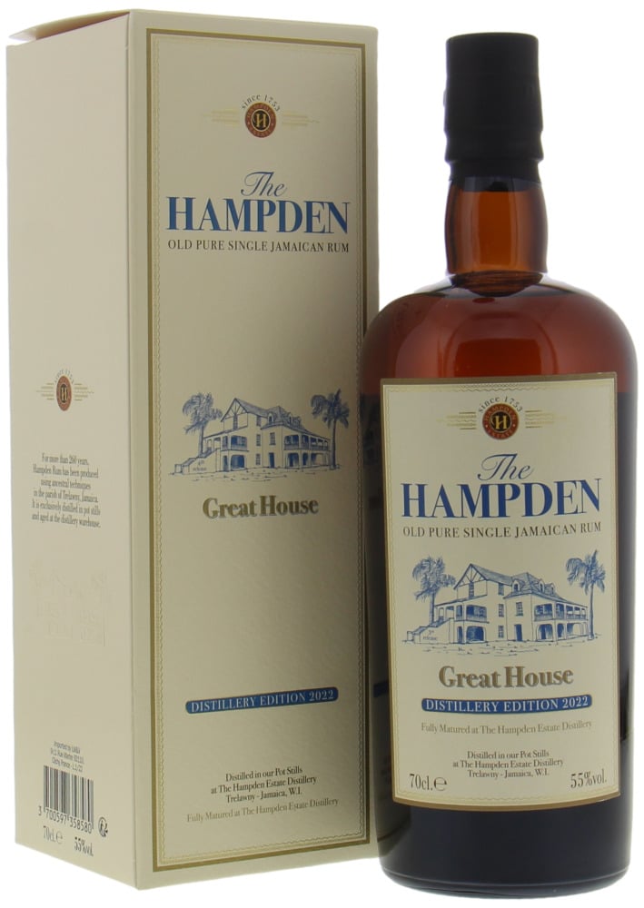 Hampden - Great House Distillery Edition 2022 55% NV In Original Box