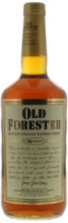 Brown-Forman Distillery - Old Forester 86 Proof vintage bottle 43% NV