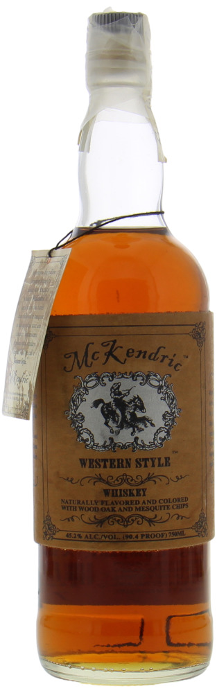 McKendric - Western Style Whiskey 45.2% NV Low Filling