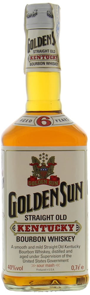 Golden Sun - 6 Years Old Straight Bourbon Whiskey 40% NV