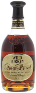 Wild Turkey Distillery - Rare Breed Barrel Proof Batch W-T-01-95 Lawrenceburg 54.5% NV