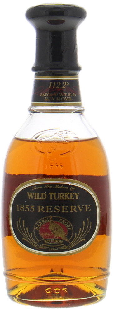 Wild Turkey Distillery - 1855 Reserve Batch W-T-01-94 Lawrenceburg 56.1% NV No original Container Included!