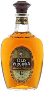 Old Virginia - 12 Years Old Extra rare American Whiskey 40% NV