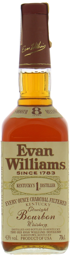 Heaven Hill Distilleries, Inc. - Evan Williams 8 Years Old White Label 43% NV