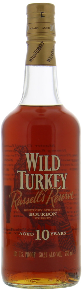 Wild Turkey Distillery - 10 Years Old Russells Reserve 50.5% NV Low Neck, No Original Box Included!