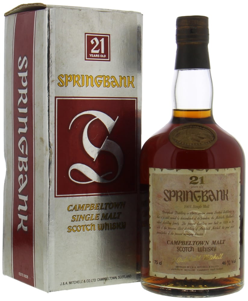 Springbank - 21 Years Old Archibald Mitchell 46% NV