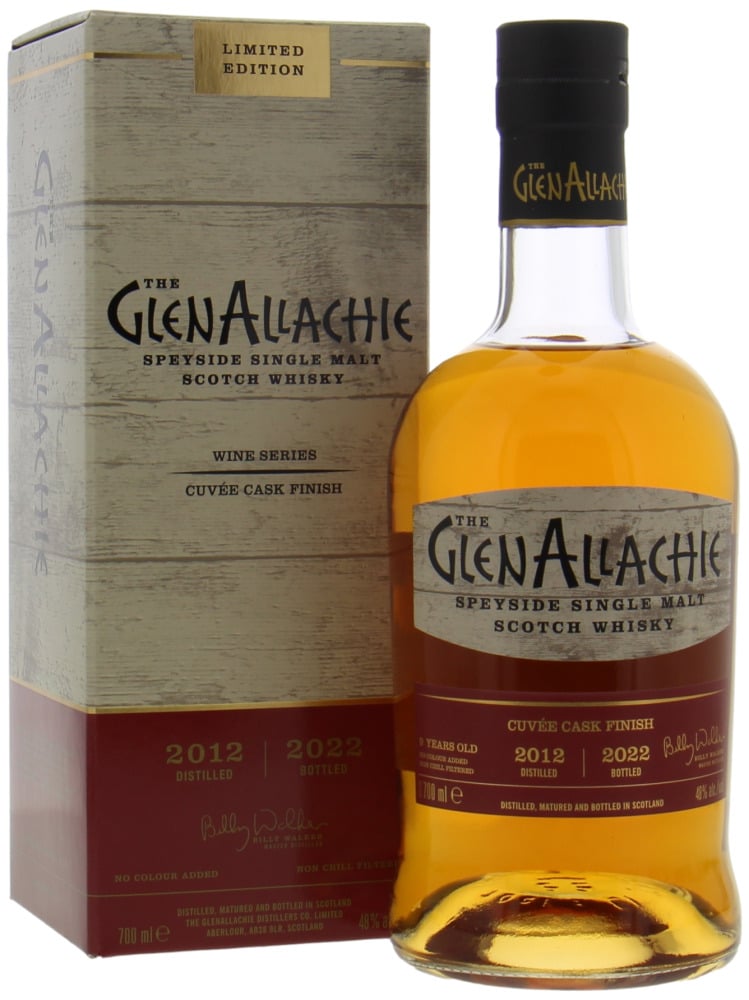 Glenallachie - 9 Years Old Wine Series Cuvée Cask Finish 48% 2012