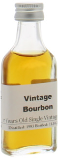 Bill Wesley 8 Years Old Straight Bourbon Whiskey Imported Vintage Label 40%  NV; | Best of Wines