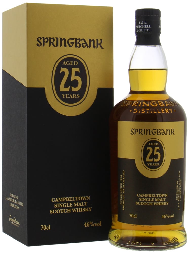 Springbank - 25 Years Old New Design 2023 46% NV In Original Box
