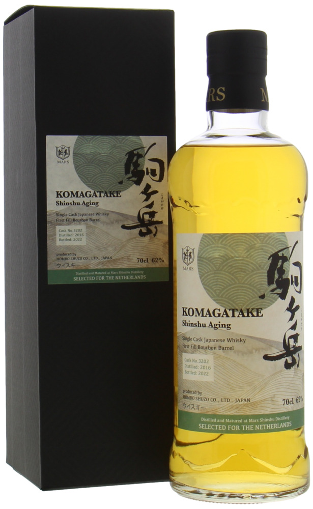 Shinshu Mars - 6 Years Old Single Cask 3202 For The Netherlands 62% 2016