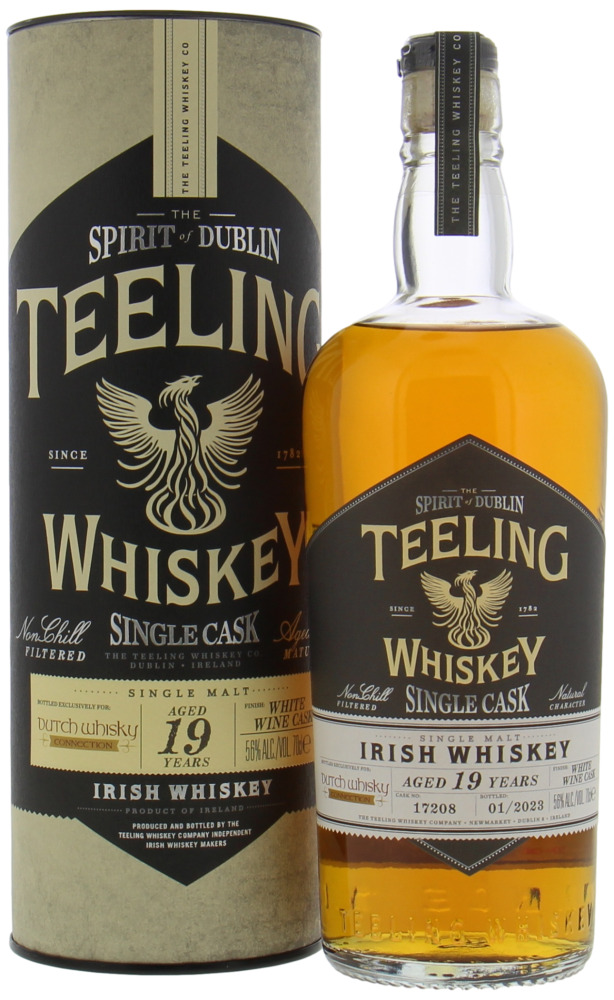 Teeling - 19 Years Old Exclusive for Dutch Whisky Connection cask 17208 56% NV In Original Container