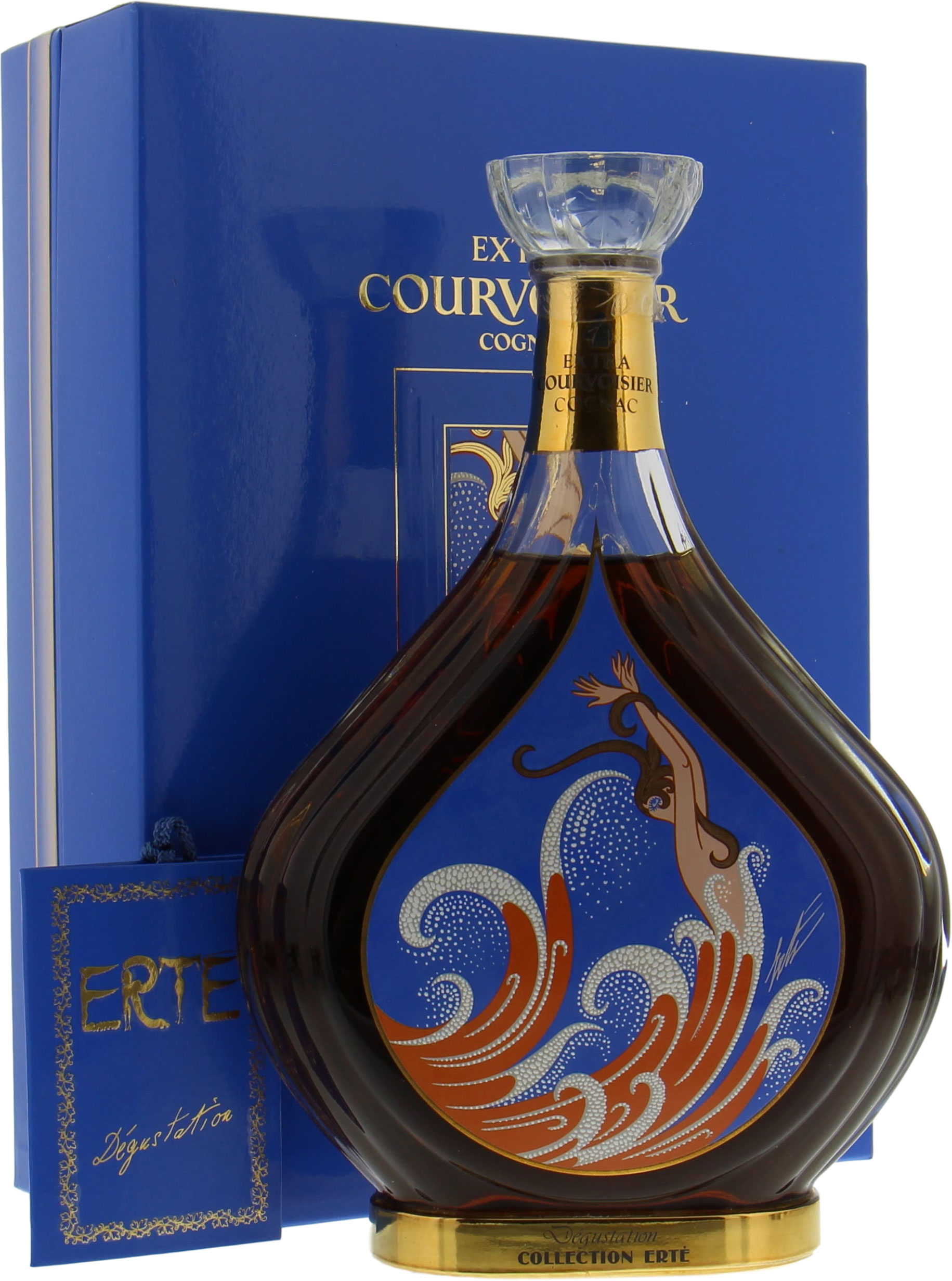 Courvoisier Cognac - Erte no 5 NV From Original Wooden Case