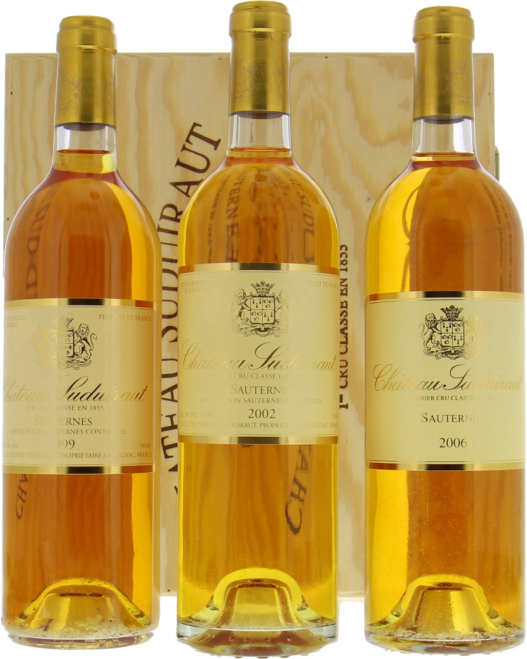 Chateau Suduiraut - The terroir - 1999, 2002, 2006 NV From Original Wooden Case