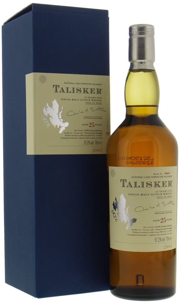 Talisker - 25 Years Old 2005 Release 57.2% NV