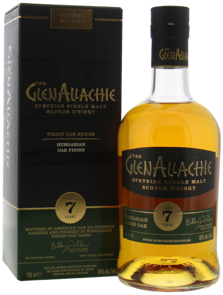Glenallachie - 7 Years Old Hungarian Oak Finish 48% NV In Original Box
