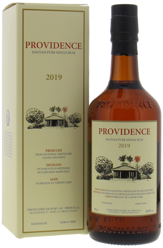 Providence - 3 Years Old Pure Haitan Single Rum 52% 2019
