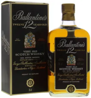 ウイスキー Ballantine's 12 Years Old 750ml 43% Ballantine's Blended Scotch Whisky 12 year old 750ml