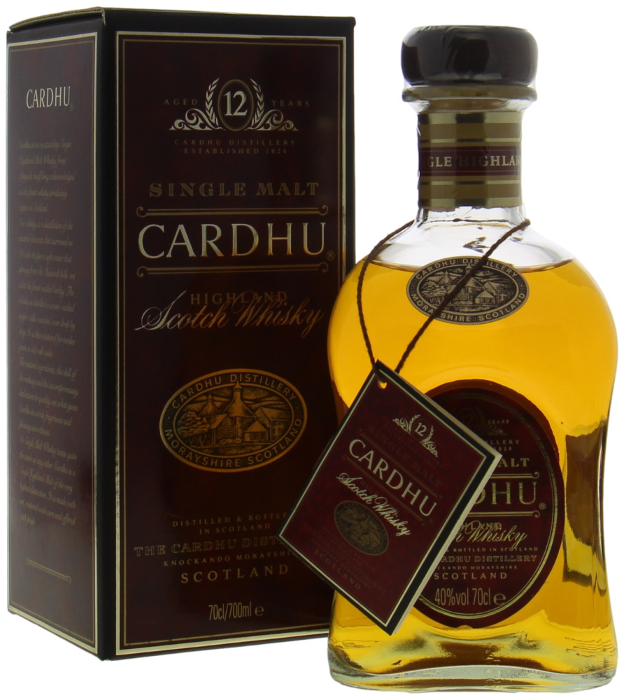Cardhu - 12 Years Old 2006 Single Malt Highland Scotch Whisky 40% NV