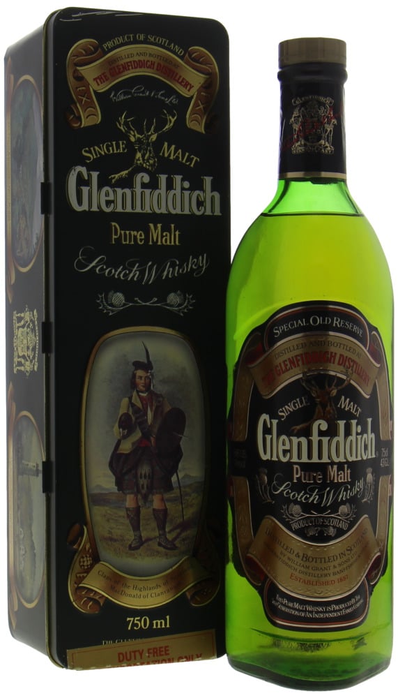 Glenfiddich - Clans of the Highlands Clan Macdonald of Clanranald Pure Malt Special Old Reserve 43% NV