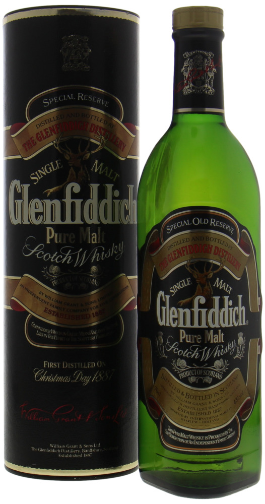 Glenfiddich - Pure Malt Special Old Reserve 43% NV In Original Container