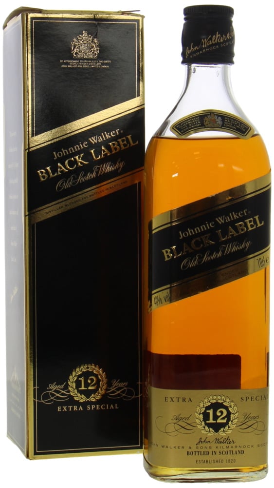 Johnnie Walker - Black Label Old Scotch Whisky Extra Special 40% NV