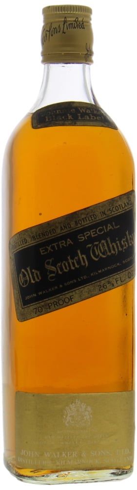 Johnnie Walker - Black Label Old Scotch Whisky Extra Special 1974 40% NV