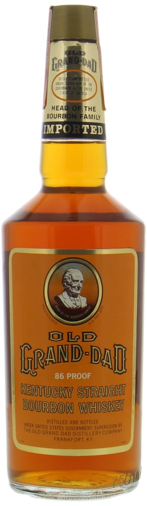 Old Grand-Dad Distillery - Imported Kentucky Straight Bourbon Whiskey 86 Proof 43% NV