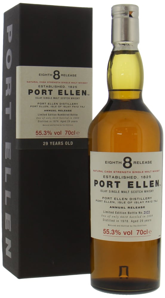 Port Ellen - 8th Annual Release 29 Years Old 55.3% 1978 10103