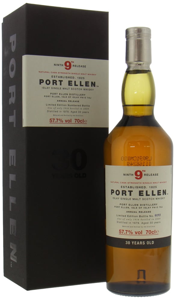 Port Ellen - 9th Release 30 Years Old 57.7% 1979 In Original Container 10103
