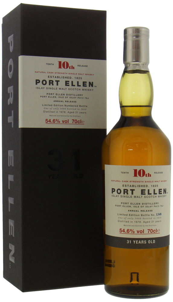 Port Ellen - 10th Release 54.6% 1978 In Original Box 10103
