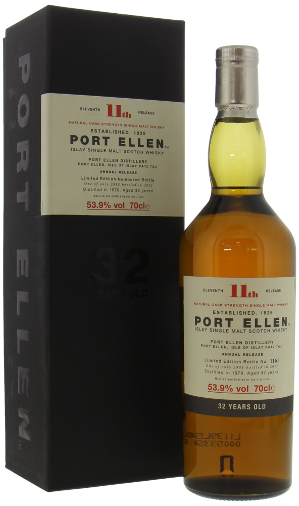 Port Ellen - 11th Release 32 Years Old 53.9% 1979 In Original Container 10103