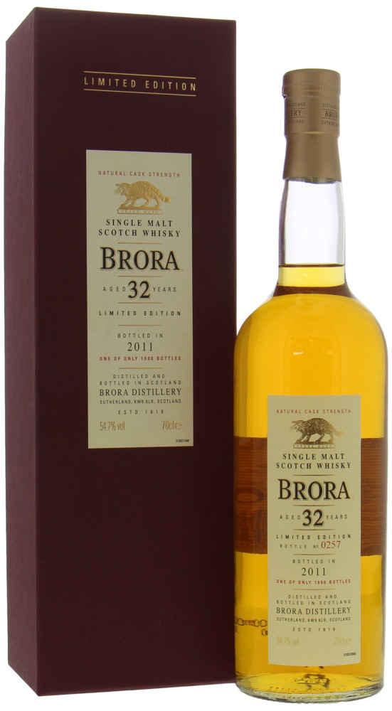 Brora - 10th Release 32 Years Old 54.7% 1978 In Original Box 10103