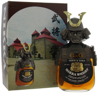 Nikka - Gold & Gold Samurai Bottle 43% NV